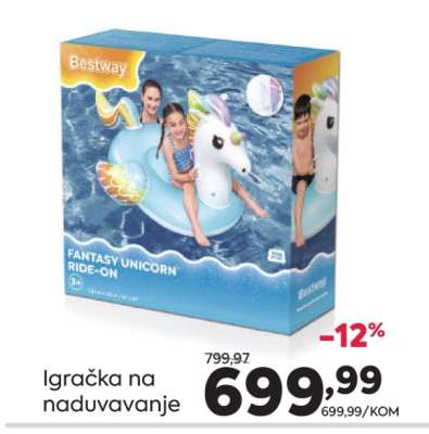 Bestway FANTASY UNICORN RIDE-ON