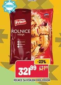 Rolnice sa višnjom 800g Frikom
