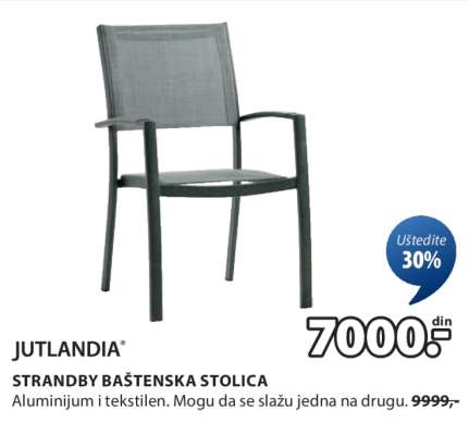 JUTLANDIA STRANDBY BAŠTENSKA STOLICA