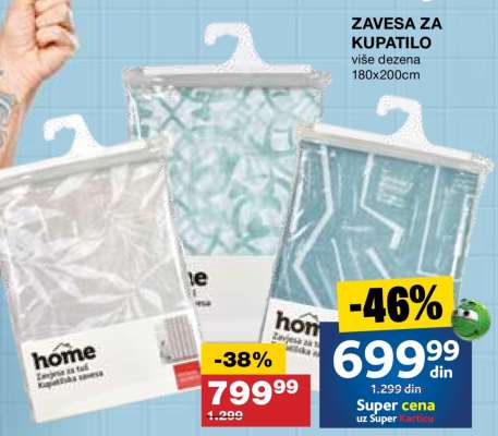 ZAVESA ZA KUPATILO