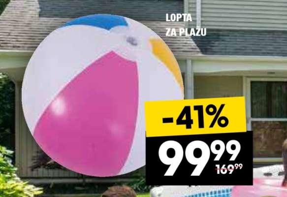 LOPTA ZA PLAŽU