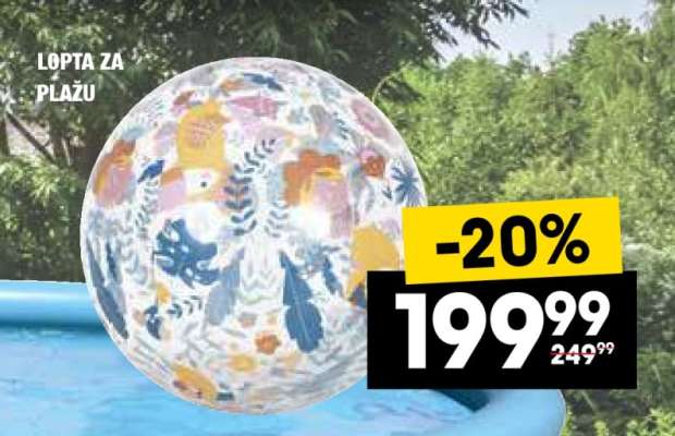 LOPTA ZA PLAŽU