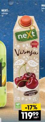 NEXT višnja 1l