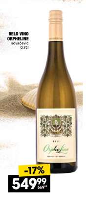 BELO VINO ORPHELINE