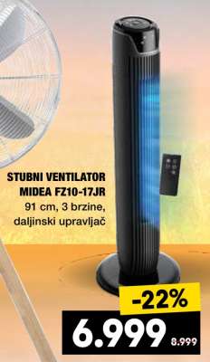 STUBNI VENTILATOR MIDEA FZ10-17JR
