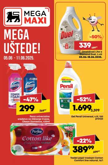 Mega Maxi katalog - 05.06.2025 - 11.06.2025.
