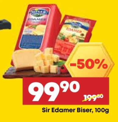 Sir Edamer Biser 100g