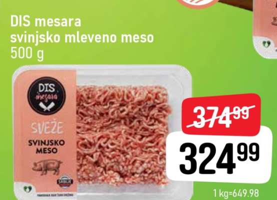 DIS mesara svinjsko mleveno meso