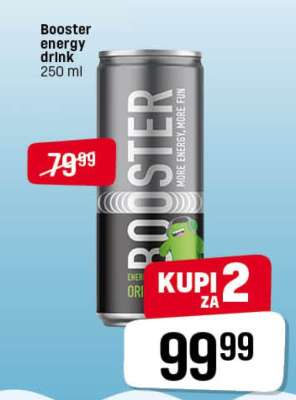 Booster energy drink 250 ml