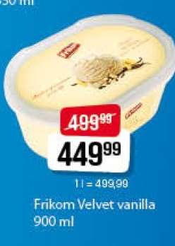 Frikom Velvet vanilla 900 ml