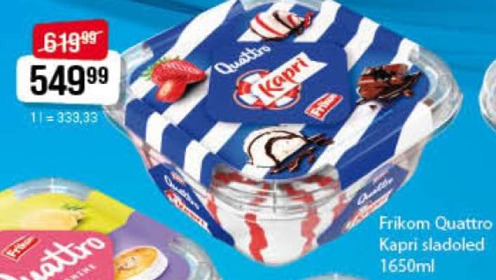 Frikom Quattro Kapri Sladoled