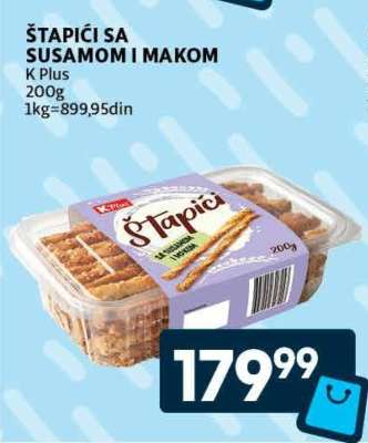 ŠTAPIĆI SA SUSAMOM I MAKOM