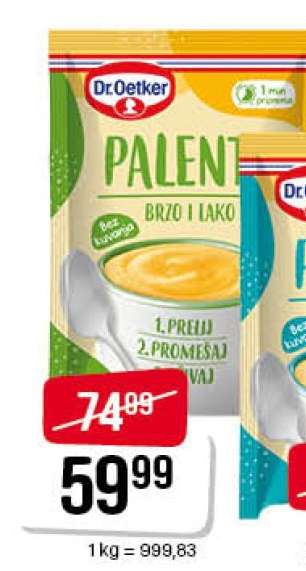 Dr. Oetker Palenta