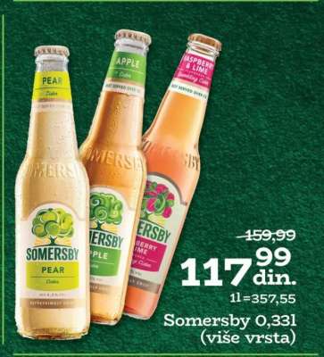 SOMERSBY, 0,33L