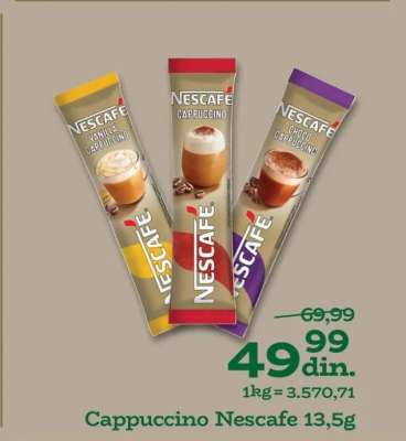 Cappuccino Nescafe 13,5g