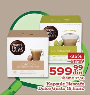Kapsule Nescafe Dolce Gusto 16 kom.
