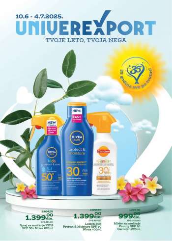 Univerexport katalog - 10.06.2025 - 04.07.2025.