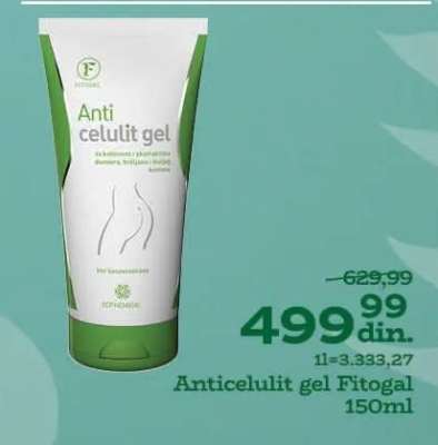 Anticelulit gel Fitogal 150ml