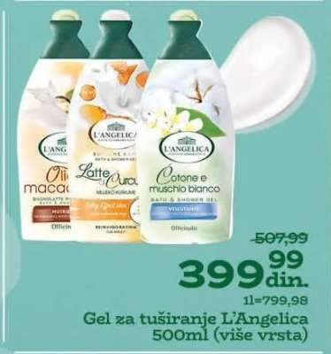 Gel za tuširanje L'angelica