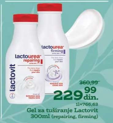Gel za tuširanje Lactovit 300ml