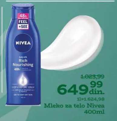 Mleko za telo Nivea