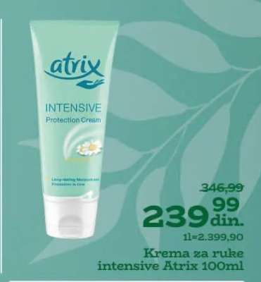 Krema za ruke intensive Atrix 100ml