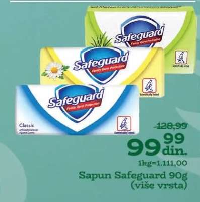 Sapun Safeguard 90g