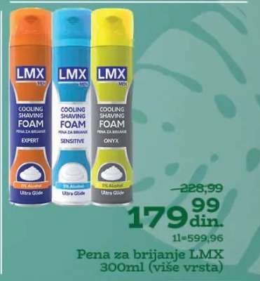 Pena za brijanje LMX