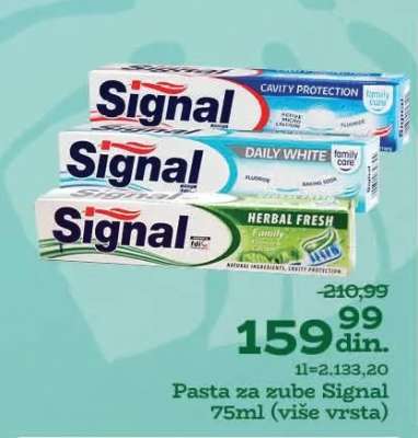 Pasta za zube Signal