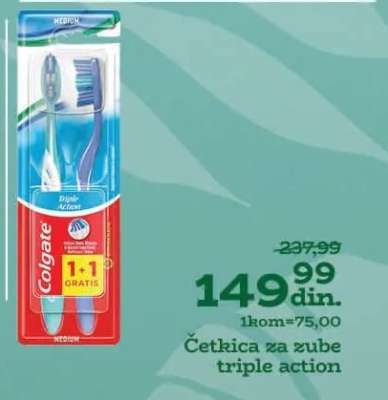 Četkica za zube triple action