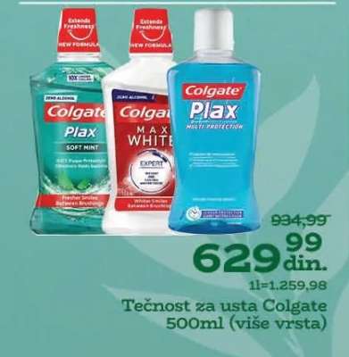 Tečnost za usta Colgate