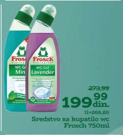 Sredstvo za kupatilo wc Frosch 750ml
