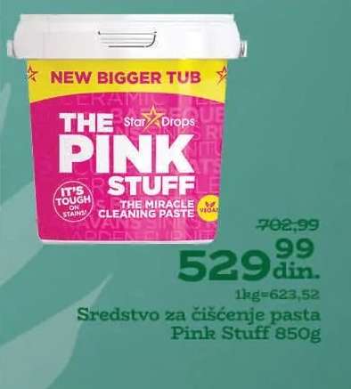 Sredstvo za čišćenje pasta Pink stuff 850g