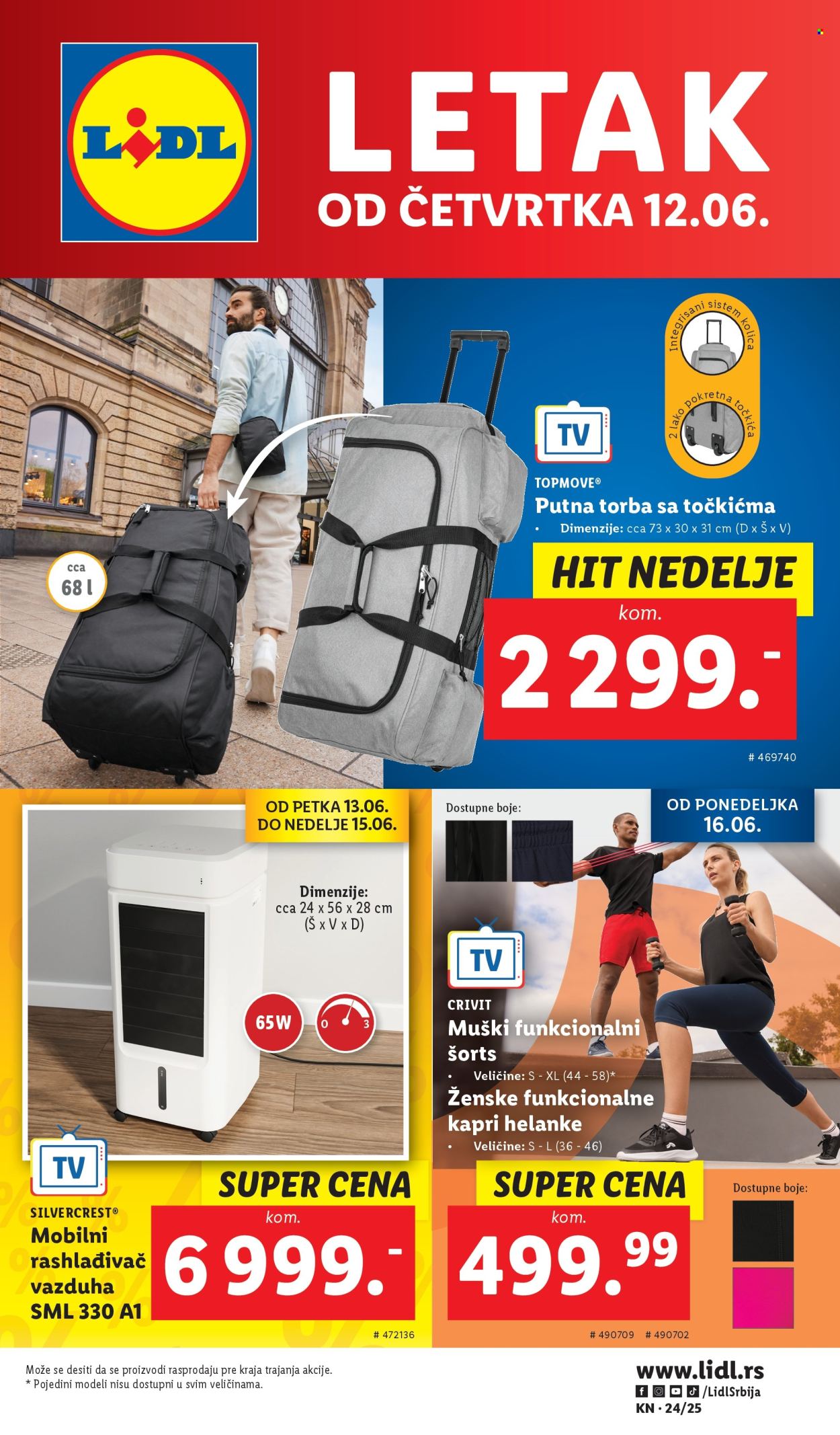 Lidl katalog - 12.06.2025 - 18.06.2025. Stranica 1