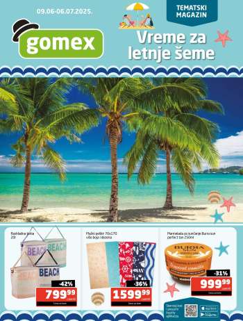 Gomex katalog - 09.06.2025 - 06.07.2025.
