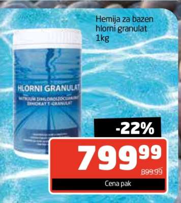 Hlorni Granulat 1kg