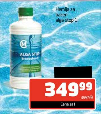 Hemija za bazen alga stop 1l