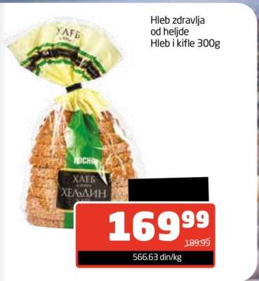 Hleb zdravlja od heljde