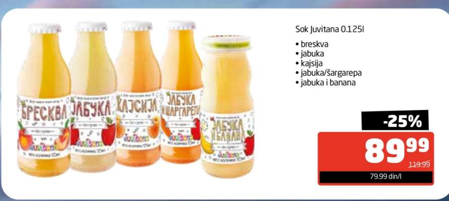 Sok Juvitana 0.125l
