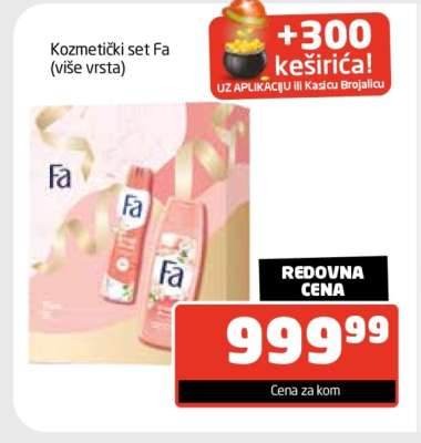 Kozmetički set Fa