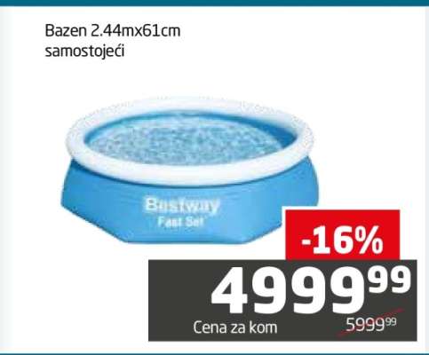 Bazen 2.44mx61cm samostojecí