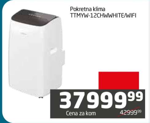 Pokretna klima TTMYW-12CHWWHITE/WIFI