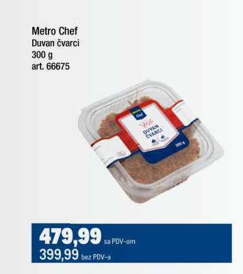 Metro Chef Duvan čvarci
