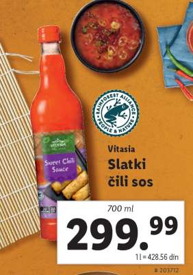Vitasia Slatki čili sos