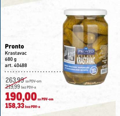 Pronto Krastavac