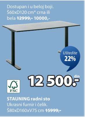 STAUNING RADNI STO