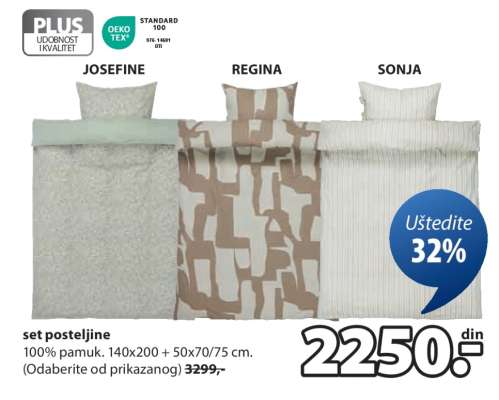 SET POSTELJINE