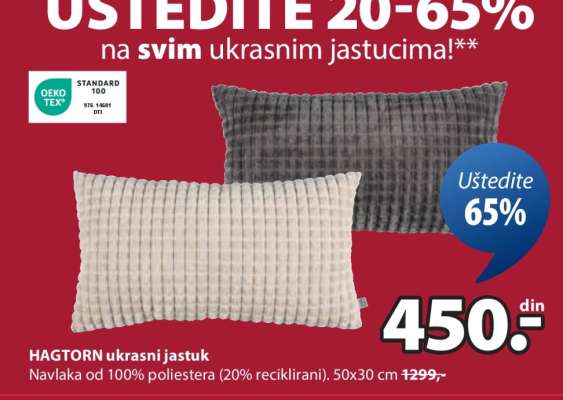 HAGTORN UKRASNI JASTUK