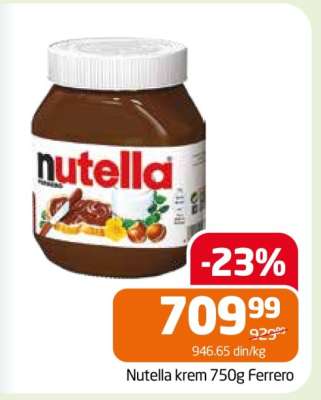Nutella krém 750g Ferrero