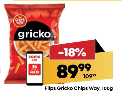 Flips Gricko Chips Way 100g